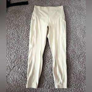 Lululemon Tan Align Leggings